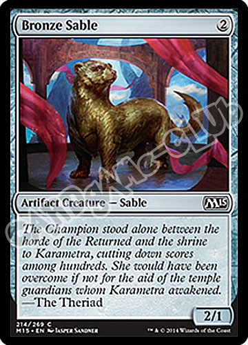 214 / 269 Bronze Sable comune (EN) -NEAR MINT-