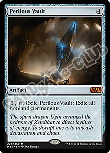224 / 269 Perilous Vault rara mitica (EN) -NEAR MINT-