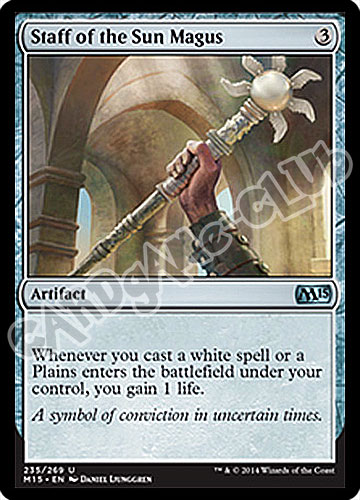 235 / 269 Staff of the Sun Magus non comune (EN) -NEAR MINT-