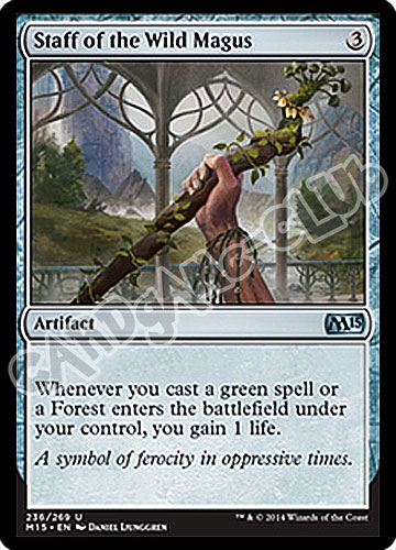236 / 269 Staff of the Wild Magus non comune (EN) -NEAR MINT-