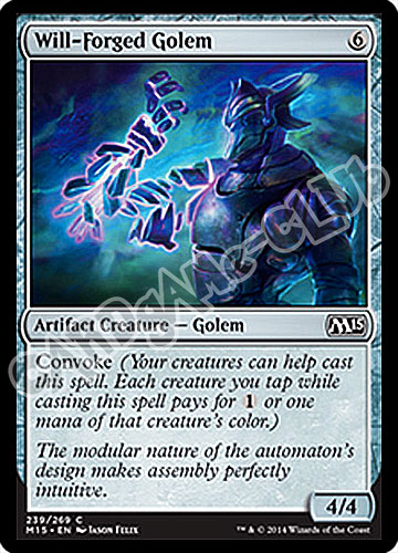 239 / 269 Will-Forged Golem comune (EN) -NEAR MINT-