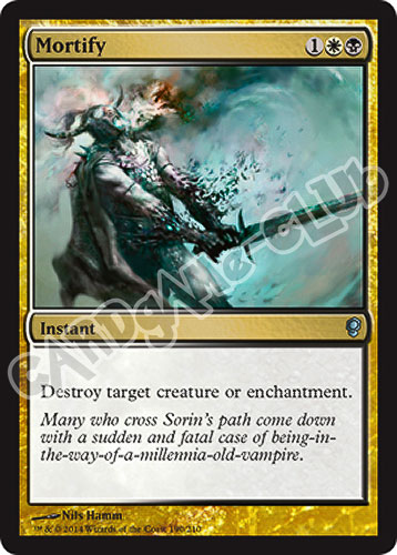 190 / 210 Mortify non comune (EN) -NEAR MINT-