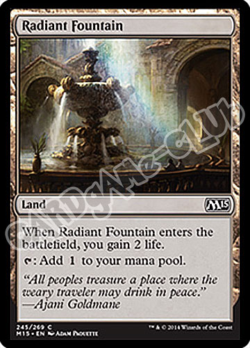 245 / 269 Radiant Fountain comune (EN) -NEAR MINT-