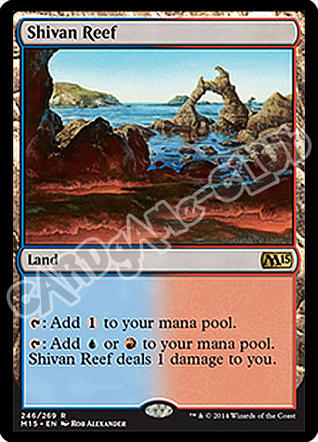 246 / 269 Shivan Reef rara (EN) -NEAR MINT-