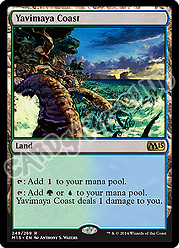 249 / 269 Yavimaya Coast rara (EN) -NEAR MINT-