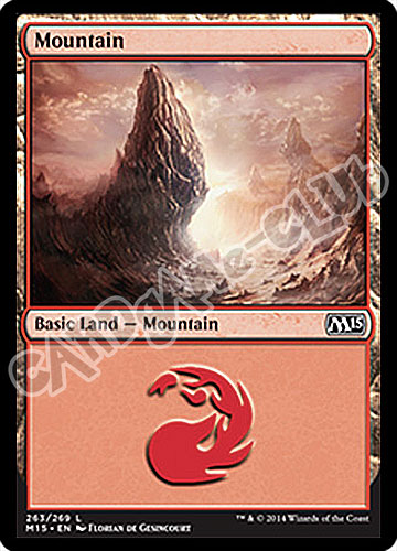 263 / 269 Mountain comune (EN) -NEAR MINT-