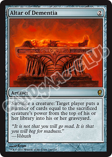 196 / 210 Altar of Dementia rara (EN) -NEAR MINT-