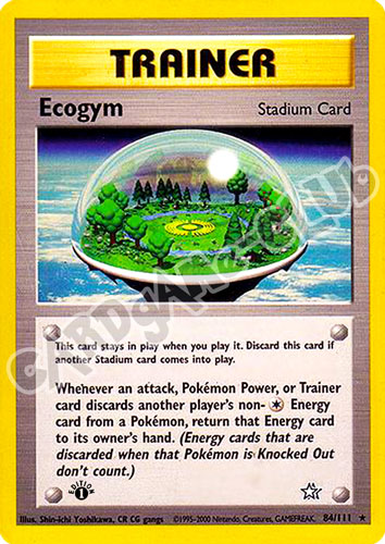 084 / 111 Ecogym rara 1st edition (EN) -NEAR MINT-
