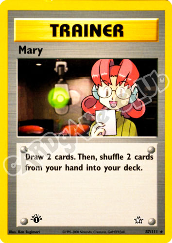 087 / 111 Mary rara 1st edition (EN) -NEAR MINT-