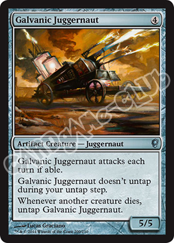 200 / 210 Galvanic Juggernaut non comune (EN) -NEAR MINT-