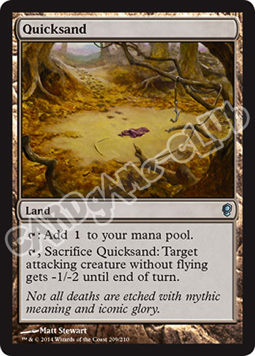 209 / 210 Quicksand non comune (EN) -NEAR MINT-