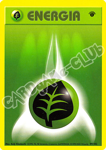 099 / 102 Energia Erba comune 1a edizione (IT) -NEAR MINT-