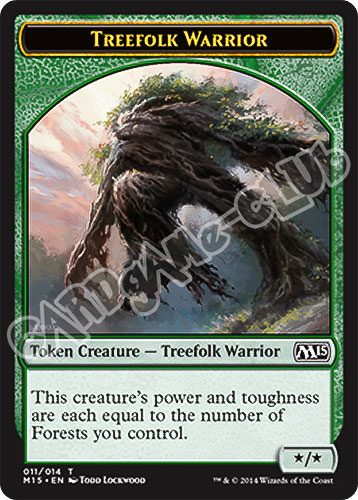 11 / 14 Treefolk Warrior comune (EN) -NEAR MINT-