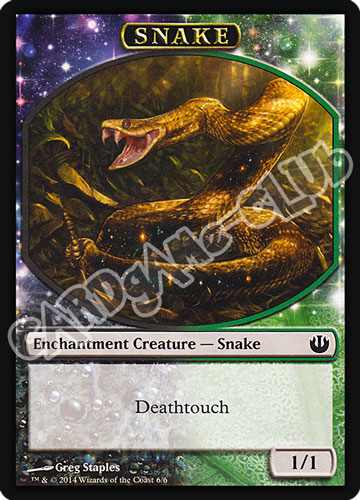 6 / 6 Snake comune (EN) -NEAR MINT-