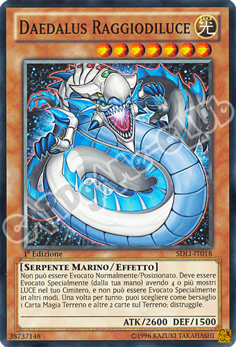 SDLI-IT018 Daedalus Raggiodiluce comune 1a Edizione (IT) -NEAR MINT-