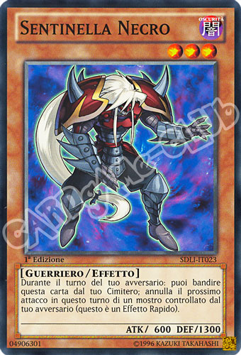 SDLI-IT023 Sentinella Necro comune 1a Edizione (IT) -NEAR MINT-