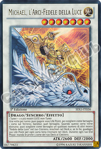 SDLI-IT036 Michael, l'Arci-Fedele della Luce ultra rara 1a Edizione (IT)  -GOOD-
