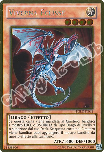 PGLD-IT041 Viverna Eclisse rara oro unlimited (IT) -NEAR MINT-
