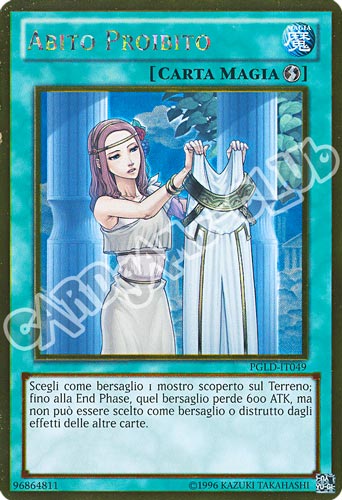PGLD-IT049 Abito Proibito rara oro unlimited (IT) -GOOD-