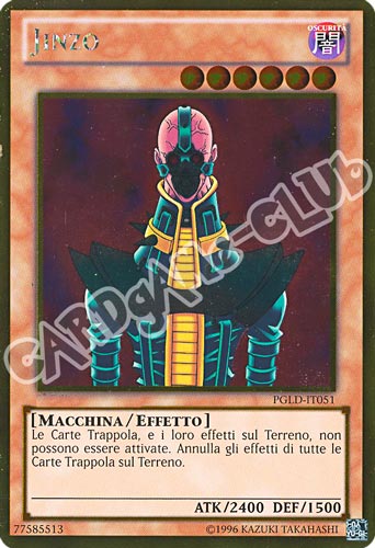 PGLD-IT051 Jinzo rara oro unlimited (IT) -NEAR MINT-