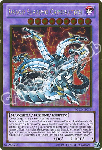 PGLD-IT056 Drago Supremo Chimeratech rara oro unlimited (IT) -NEAR MINT-
