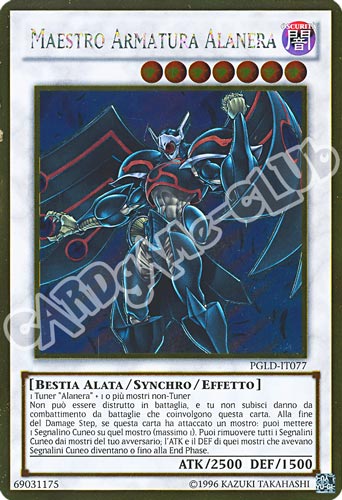 PGLD-IT077 Maestro Armatura Alanera rara oro unlimited (IT) -NEAR MINT-