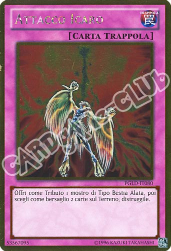 PGLD-IT080 Attacco Icaro rara oro unlimited (IT) -NEAR MINT-
