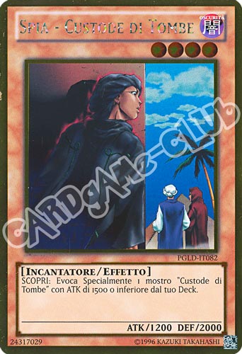PGLD-IT082 Spia - Custode di Tombe rara oro unlimited (IT) -NEAR MINT-