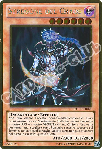 PGLD-IT084 Stregone del Chaos rara oro unlimited (IT) -NEAR MINT-