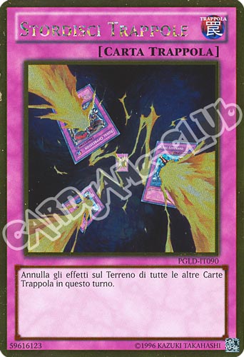 PGLD-IT090 Stordisci Trappole rara oro unlimited (IT) -NEAR MINT-