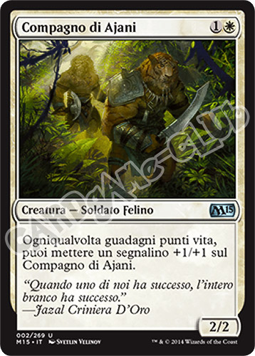 002 / 269 Compagno di Ajani non comune (IT) -NEAR MINT-