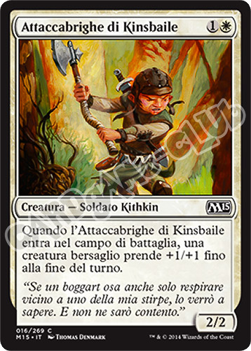 016 / 269 Attaccabrighe di Kinsbaile comune (IT) -NEAR MINT-