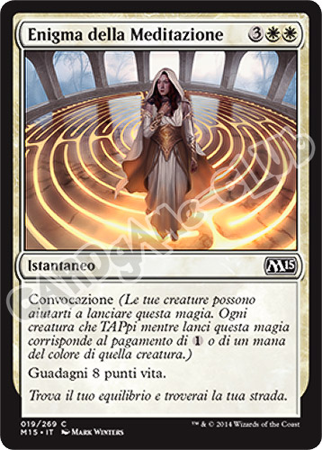019 / 269 Enigma della Meditazione comune (IT) -NEAR MINT-