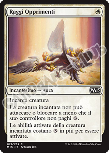 021 / 269 Raggi Opprimenti comune (IT) -NEAR MINT-
