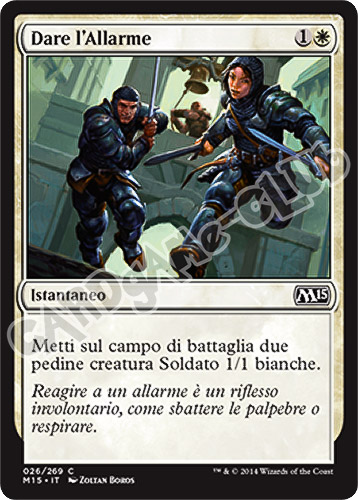 026 / 269 Dare l'Allarme comune (IT) -NEAR MINT-