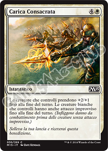 030 / 269 Carica Consacrata comune (IT) -NEAR MINT-