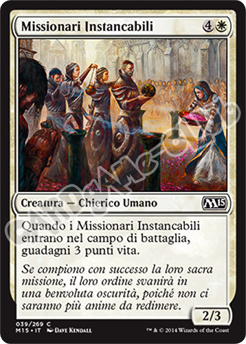 039 / 269 Missionari Instancabili comune (IT) -NEAR MINT-