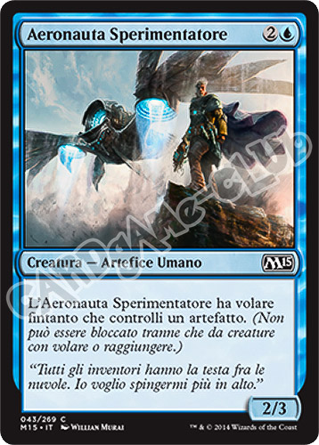 043 / 269 Aeronauta Sperimentatore comune (IT) -NEAR MINT-