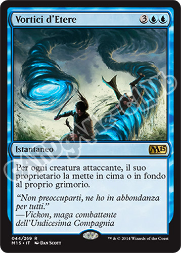 044 / 269 Vortici d'Etere rara (IT) -NEAR MINT-