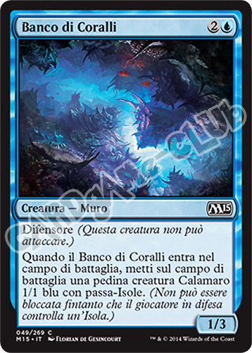 049 / 269 Banco di Coralli comune (IT) -NEAR MINT-