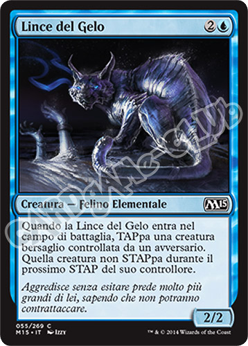 055 / 269 Lince del Gelo comune (IT) -NEAR MINT-