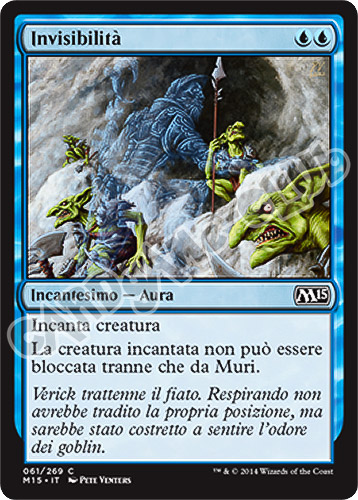 061 / 269 Invisibilita' comune (IT) -NEAR MINT-