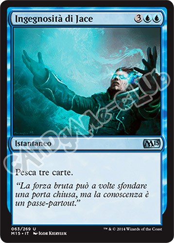 063 / 269 Ingegnosita' di Jace non comune (IT) -NEAR MINT-