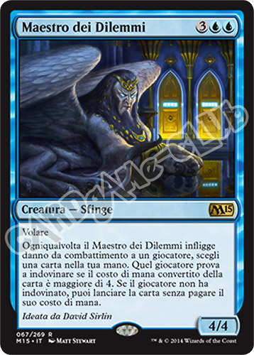 067 / 269 Maestro dei Dilemmi rara (IT) -NEAR MINT-