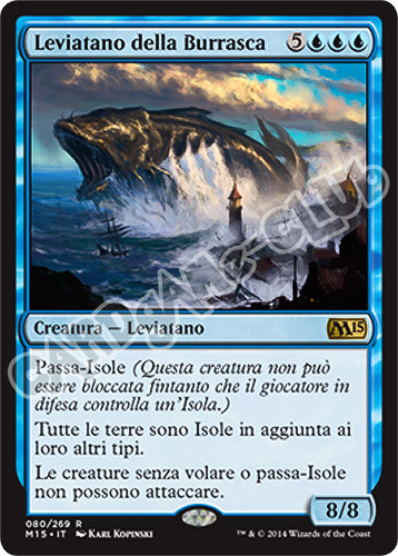 080 / 269 Leviatano della Burrasca rara (IT) -NEAR MINT-
