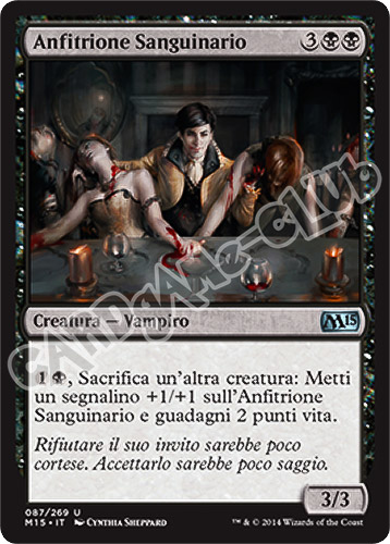 087 / 269 Anfitrione Sanguinario non comune (IT) -NEAR MINT-