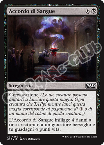 091 / 269 Accordo di Sangue comune (IT) -NEAR MINT-