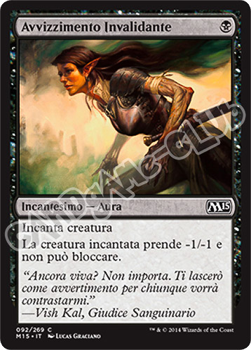 092 / 269 Avvizzimento Invalidante comune (IT) -NEAR MINT-