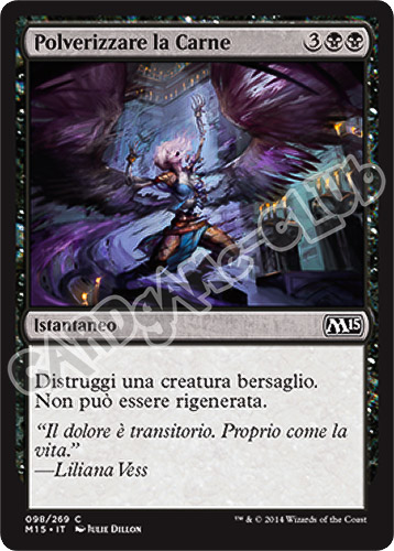 098 / 269 Polverizzare la Carne comune (IT) -NEAR MINT-