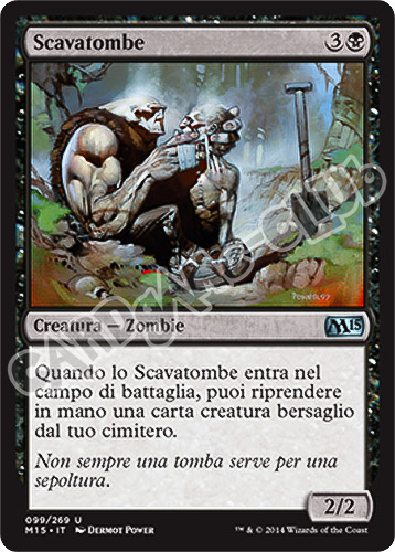 099 / 269 Scavatombe non comune (IT) -NEAR MINT-